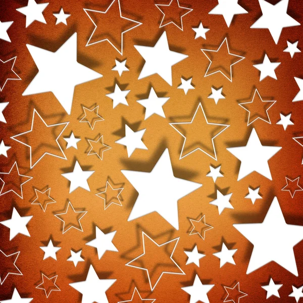 Stars on vintage grunge background — Stock Photo, Image