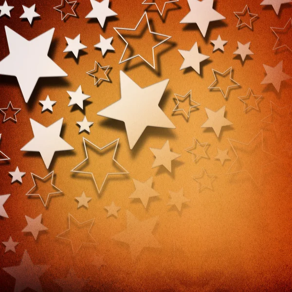 Stars on vintage grunge background — Stock Photo, Image