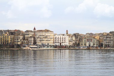 Doğal görünümü Corfu (eski şehir)