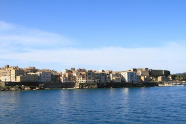 Doğal görünümü Corfu (eski şehir)
