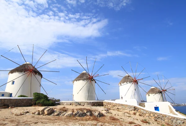 Iglesia clásica de la isla de Mykonos en Grecia — Foto de Stock