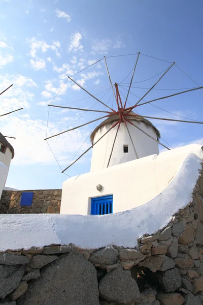 Iglesia clásica de la isla de Mykonos en Grecia — Foto de Stock