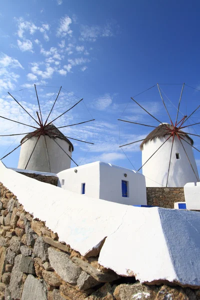 Iglesia clásica de la isla de Mykonos en Grecia — Foto de Stock