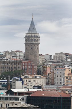 İstanbul, Türkiye 'deki Galata Kulesi