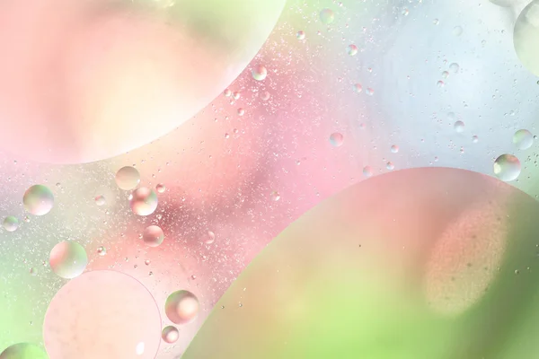抽象炫彩背景与在水中的气泡 — 图库照片