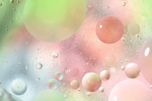 Abstract colorful background with bubbles in the water — Stock Photo, Image