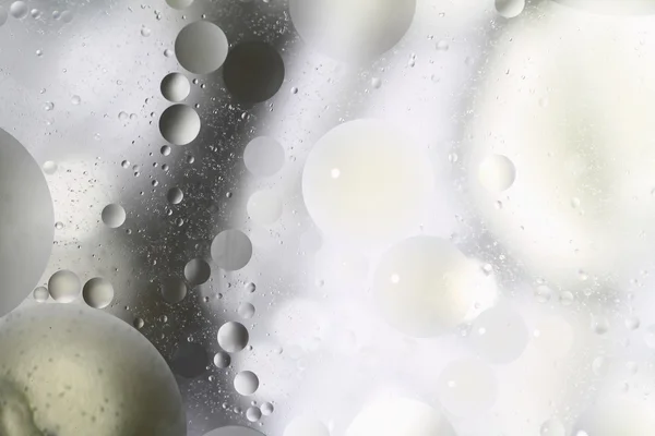 Abstract grey background with bubbles in the water — Stock Photo, Image