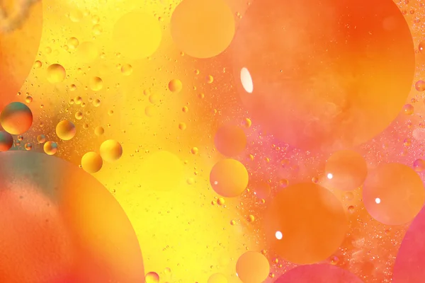 Abstract colorful background with bubbles in the water — Stock Photo, Image