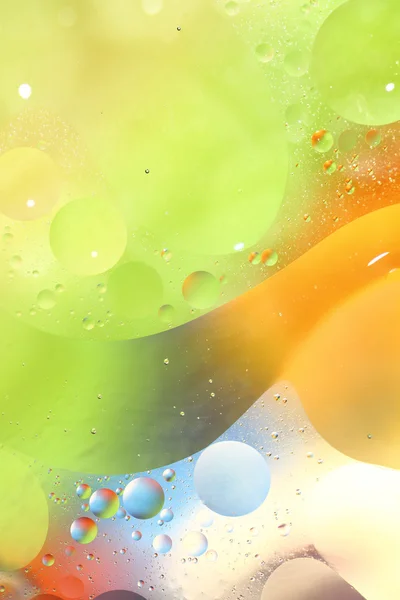 Abstract colorful background with bubbles in the water — Stock Photo, Image