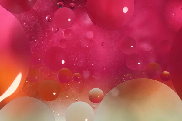 Abstrakter Hintergrund mit Blasen im Wasser — Stockfoto