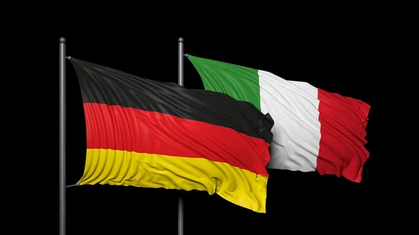 Beziehungen zwischen Deutschland und Italien — Stockfoto
