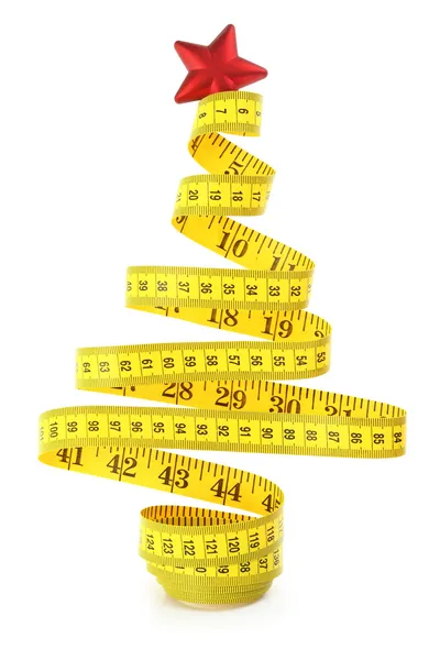 Noel ağacı ölçü bandı yapılan