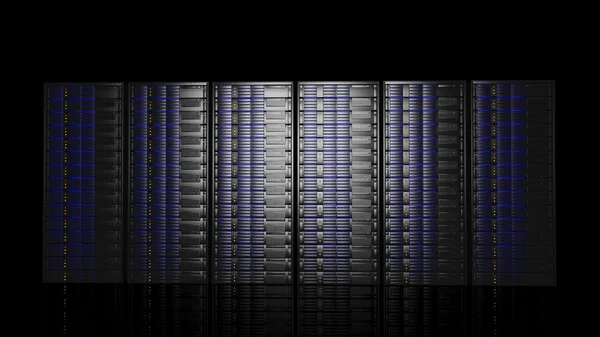 Server di rete nel data center — Foto Stock