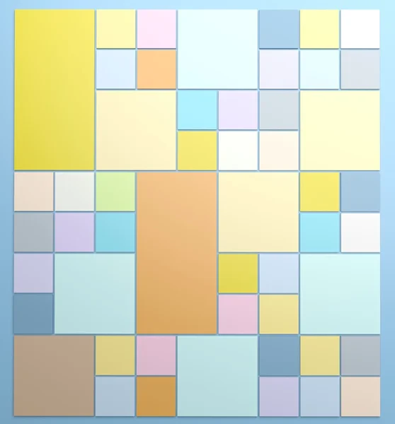 Négyzet alakú háttér, pasztell színek — Stock Fotó