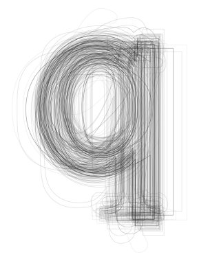 yarım yamalak alfabe küçük harf q