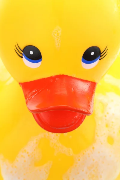 Gele rubber duck close-up — Stockfoto