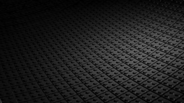 Lego blokları yapılmış 3d minimum siyah arka plan