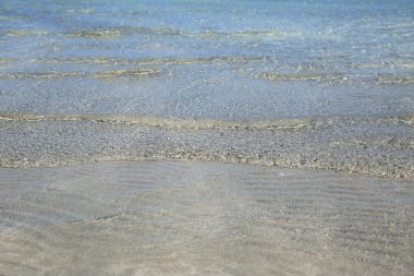 su şeffaf arka plan ile dalgaların temizleyin