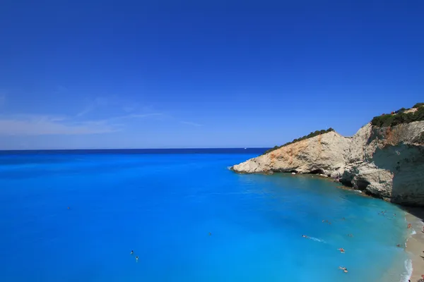 Porto Katsiki beach in Lefkada, Greece — Stock Photo, Image