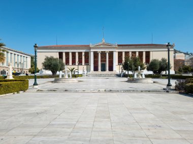 Atina, Yunanistan - The Academy ana bina cephe