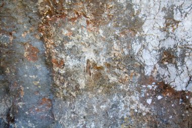 Betondan gri bir taş, doku arkaplanı.