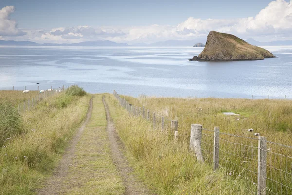 Track to Duntulm Castle — Stock Photo, Image