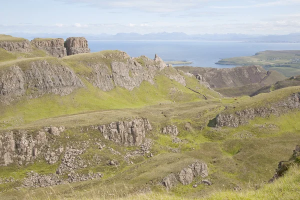 Quiraing; Trotternish; Ilha de Skye — Fotografia de Stock