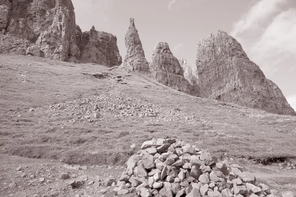 Quiraing; Trotternish; Isle of Skye — Stock Photo, Image