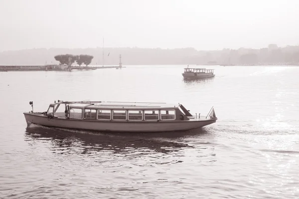 Mouette Boat; Lake Geneva; Switzerland — Stock Photo, Image