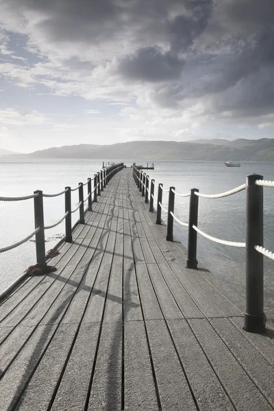 スコットランドの桟橋 — ストック写真