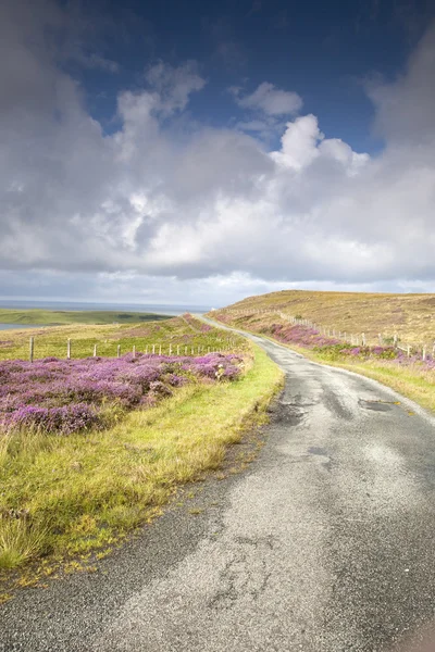 Open Road on Waternish, Isle of Skye — Stock Photo, Image