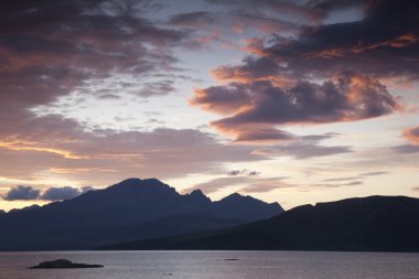 Cuillin Hills; Isle of Skye; İskoçya