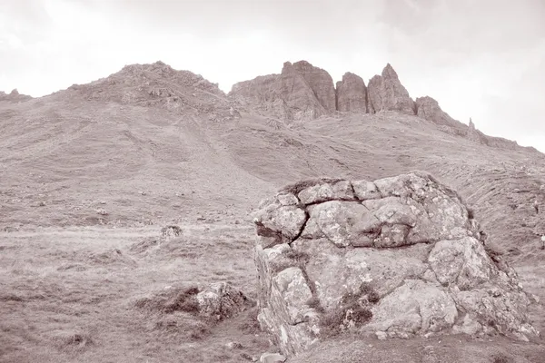 Старий Storr, острів Скай, Шотландія — стокове фото