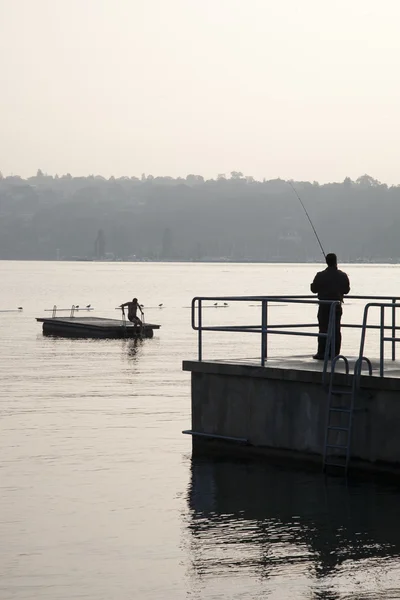 Genfersee, Schweiz — Stockfoto