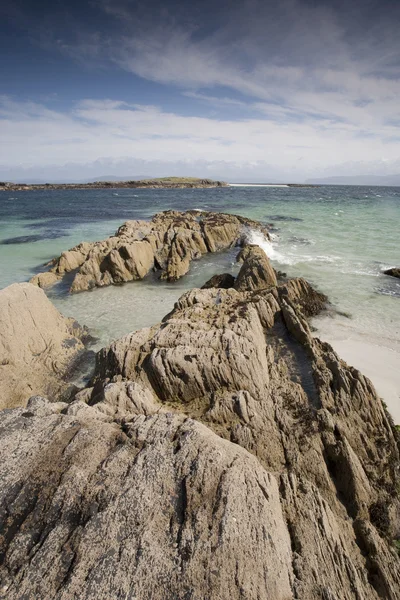 White Strand of the Monks; Playa; Iona; Escocia —  Fotos de Stock