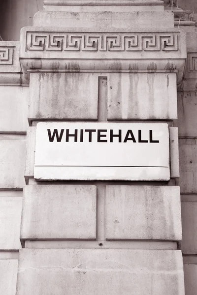 Whitehall Street Sign, London — Stock Photo, Image
