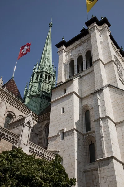 Kathedraal van Genève, Zwitserland — Stockfoto