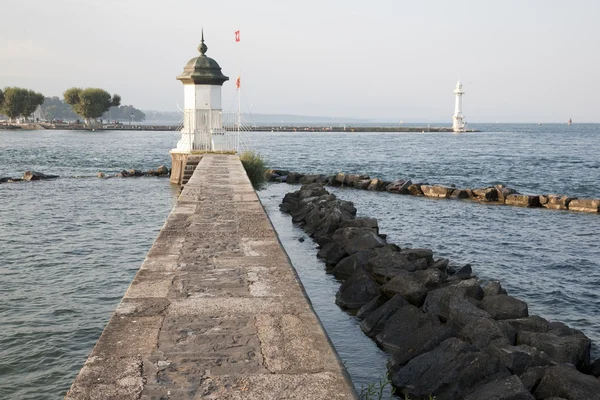 Pier Cenevre Gölü — Stok fotoğraf