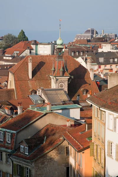 Stadtbild von Lausanne — Stockfoto