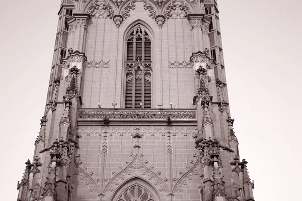 Berner munster domkyrkan kyrkan står hög, bern, Schweiz — Stockfoto