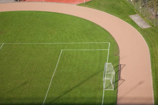 Soccer Pitch with Goal