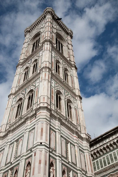 Bell tower florentská katedrála — Stock fotografie