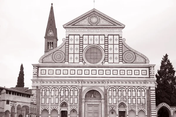 Kościoła Santa maria novella, Florencja — Zdjęcie stockowe