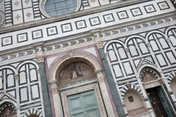 Kyrkan Santa maria novella, Florens — Stockfoto