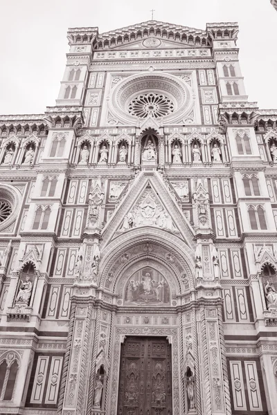 Duomo Cathedral Church, Florence — Stock Photo, Image