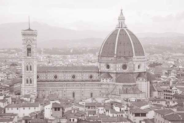 Kuppel der Dom-Kathedrale, Florenz — Stockfoto