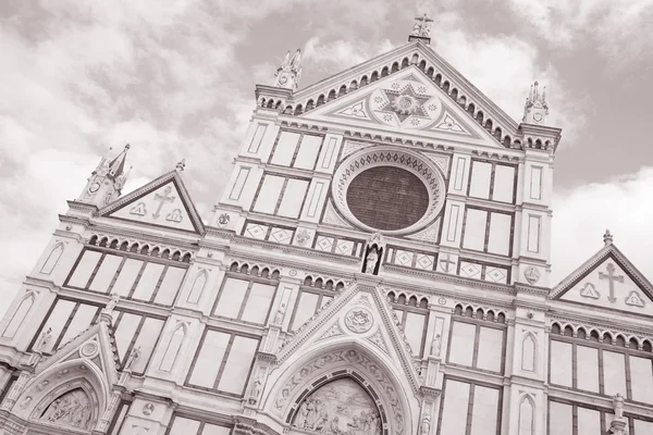 Kościół Santa croce we Florencji — Zdjęcie stockowe