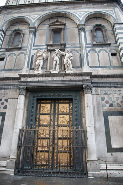 Katedra Baptysterium katedry Duomo, Florencja, Włochy — Zdjęcie stockowe