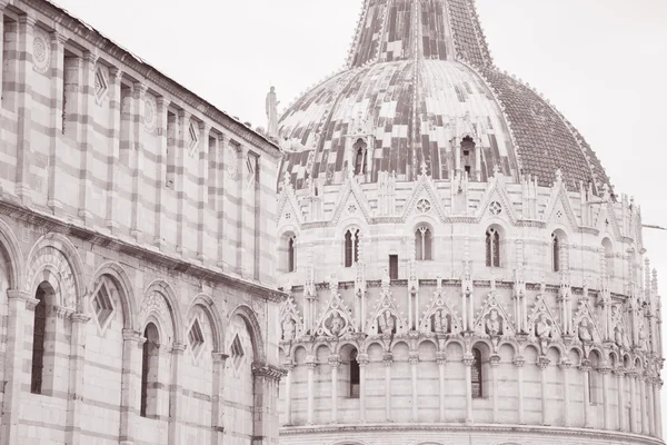 Catedral de Pisa Baptisterio, Italia —  Fotos de Stock