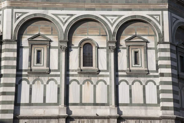 Baptisterium katedrální kostel, Florencie, — Stock fotografie